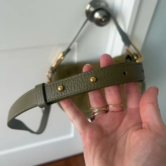 Coccinelle Suede + Leather 2 Way Bag - Picture 5 of 16